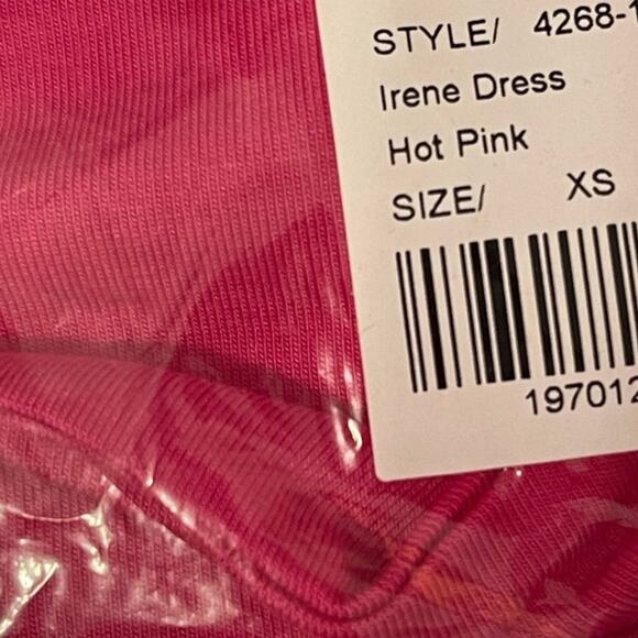 Ser.O.Ya Womens Pink Irene Twist Front Jersey Stretch Bodycon Midi Dress XS NWT - Picture 8 of 10